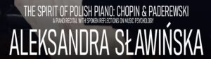 Zaproszenie na koncert fortepianowy Aleksandry Sławińskiej